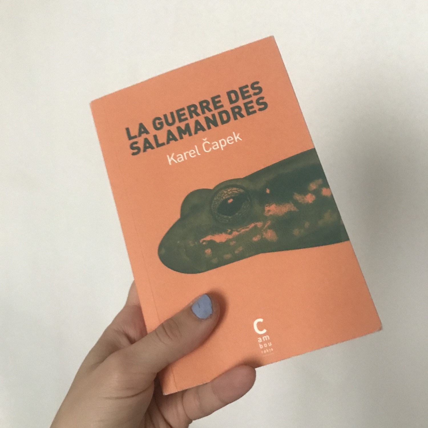 Chronique La guerre des salamandres - Karel Capek